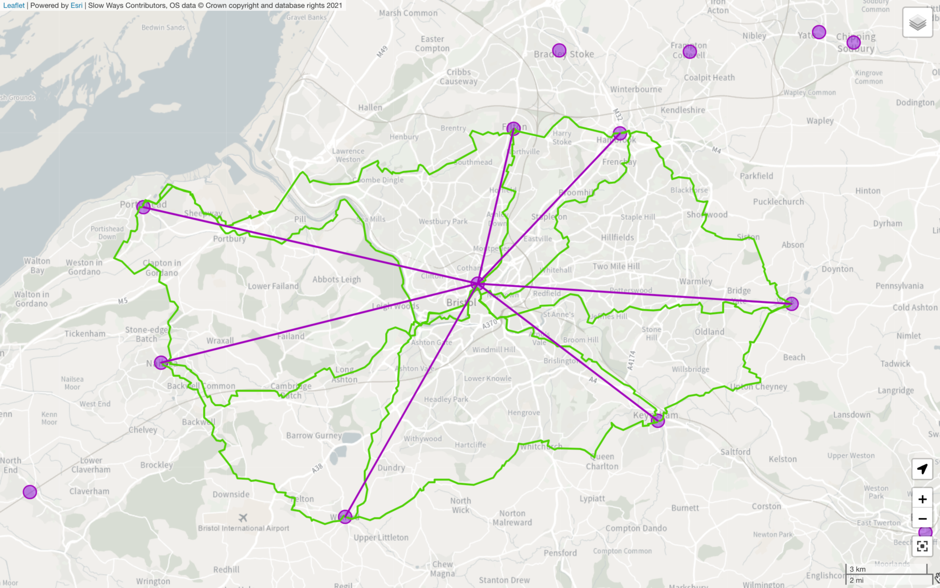 Slow Ways Walking Challenge Bristol Walk Fest